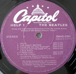 Beatles, The - Help! (Original Motion Picture Soundtrack) - 1980