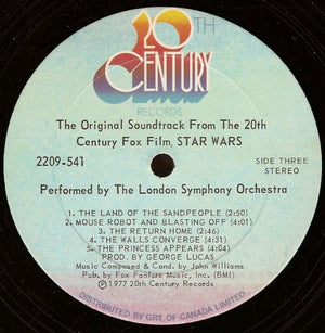 John Williams (4), London Symphony Orchestra - Star Wars - 1977