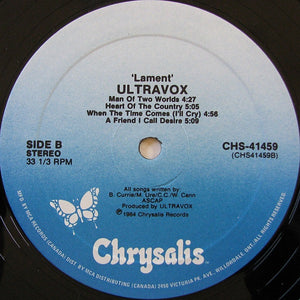 Ultravox - Lament - 1984