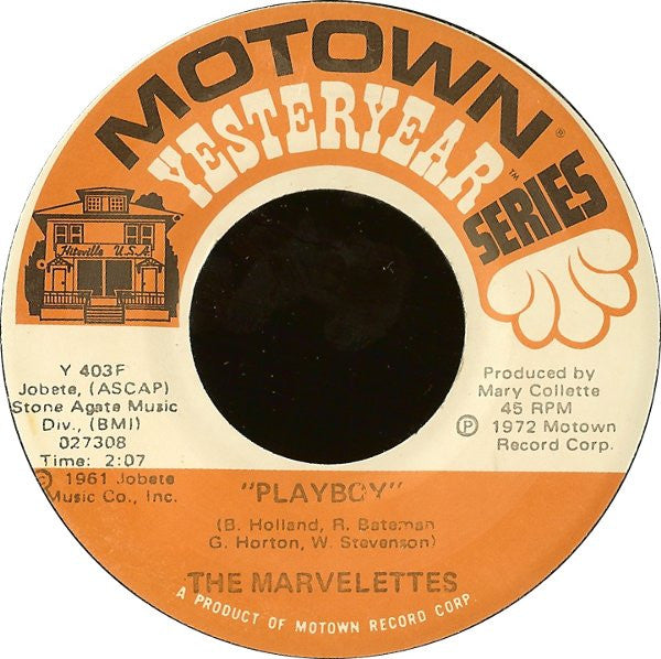 Marvelettes, The - Beechwood 45789 / Playboy - 1973