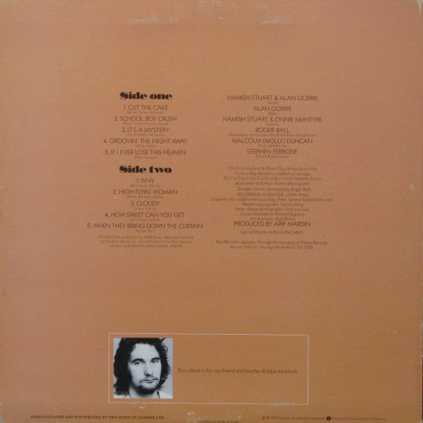 Average White Band - Cut The Cake - 1975