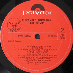 The Monks - Suspended Animation Vinyl Record