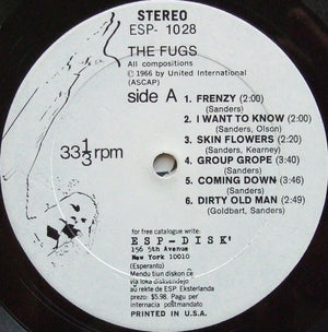 Fugs, The - The Fugs - 1966