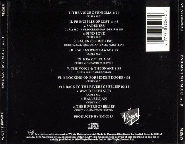 Enigma - MCMXC a.D. -