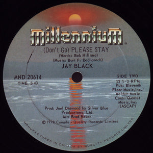 Jay Black - Love Is In The Air / (Don't Go) Please Stay