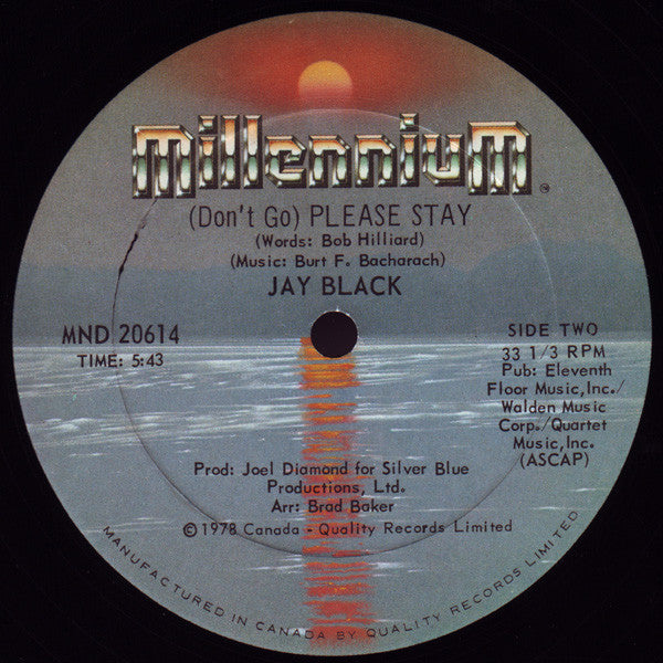 Jay Black - Love Is In The Air / (Don't Go) Please Stay