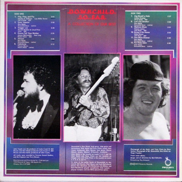 Downchild Blues Band - So Far - A Collection Of Our Best - 1977
