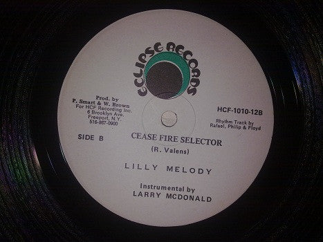 Lilly Melody - Big In Bed / Cease Fire Selector - 1988