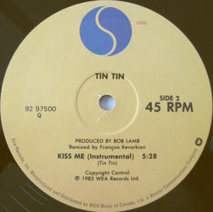 Tin Tin - Kiss Me - 1983