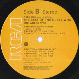 Guess Who, The - The Best Of The Guess Who -