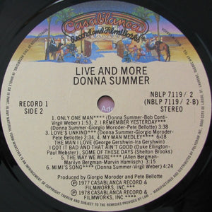 Donna Summer - Live And More - 1978