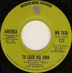 America (2) - Don't Cross The River