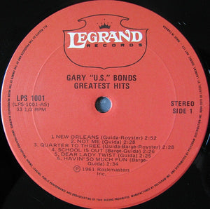 Gary U.S. Bonds - Greatest Hits