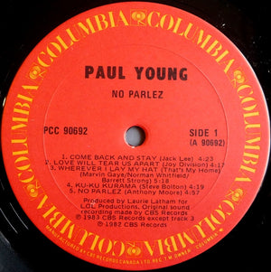 Paul Young - No Parlez