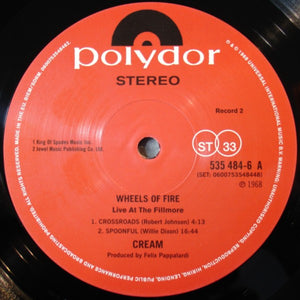 Cream - Wheels Of Fire - 2019