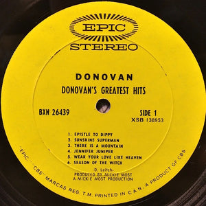 Donovan - Donovan's Greatest Hits