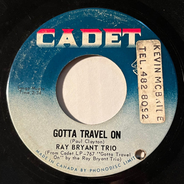 Ray Bryant Trio - Gotta Travel On - 1966