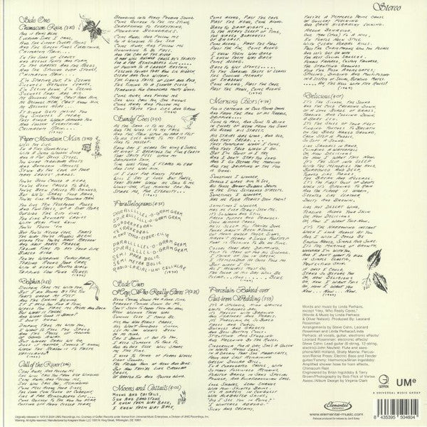 Linda Perhacs - Parallelograms