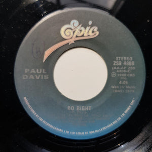 Paul Davis - Do Right - 1980