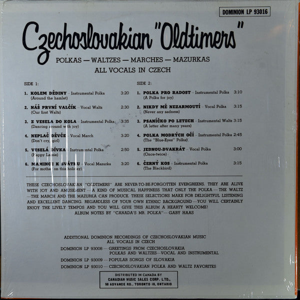 Czechoslovakian "Oldtimers" - Czechoslovakian "Oldtimers"