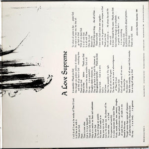 John Coltrane = John Coltrane - A Love Supreme = 至上の愛 - 1972