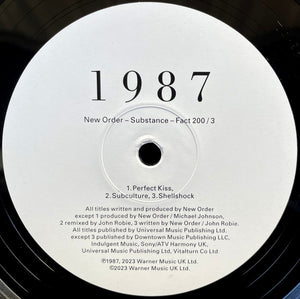 New Order - Substance