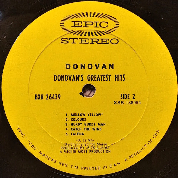 Donovan - Donovan's Greatest Hits