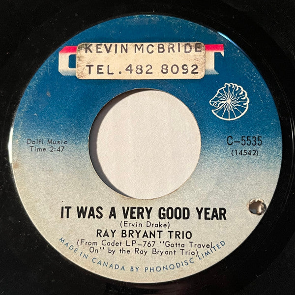 Ray Bryant Trio - Gotta Travel On - 1966
