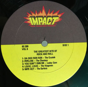 Various - The Greatest Hits Of Rock And Roll - Vol 8