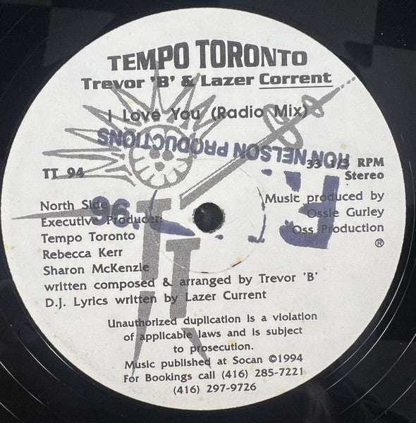 Trevor B - I Love You