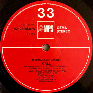 Michael Naura Quartet - Call
