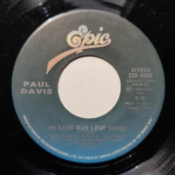 Paul Davis - Do Right - 1980