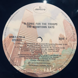 Boomtown Rats, The - A Tonic For The Troops - 1978