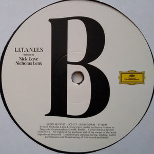 Nick Cave,Nicholas Lens - L.I.T.A.N.I.E.S Vinyl Record