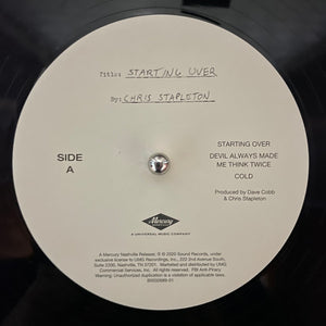 Chris Stapleton - Starting Over - 2020