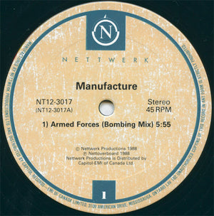 Manufacture - Armed Forces - 1988