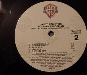 Jane's Addiction - Nothing's Shocking 2016 - Quarantunes