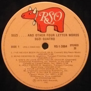 Suzi Quatro - Suzi... And Other Four Letter Words - 1979
