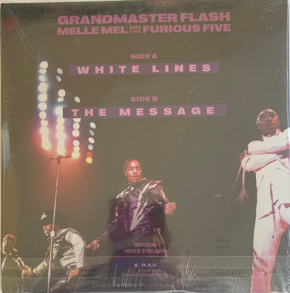 Grandmaster Flash, Melle Mel And The Furious Five - White Lines (Don't Don't Do It) Vinyl Record