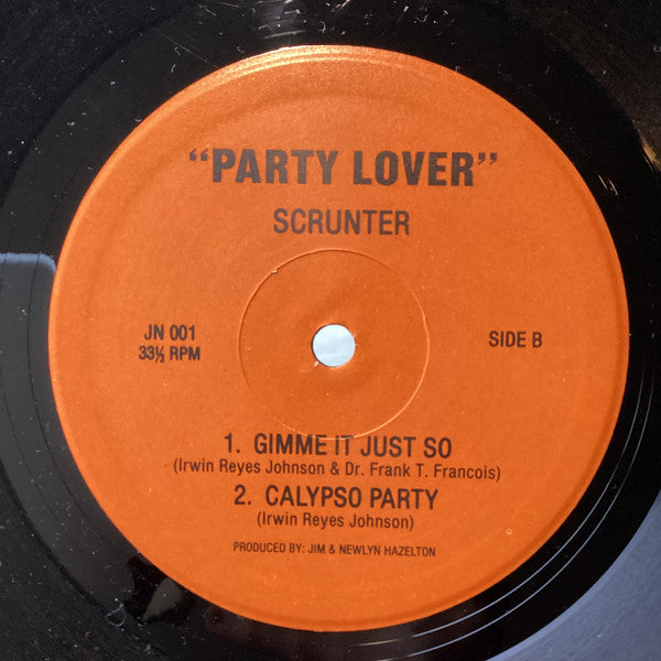 Scrunter - Party Lover - 1988