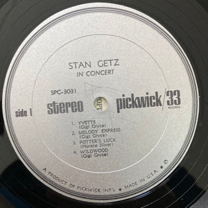 Stan Getz - Stan Getz In Concert -