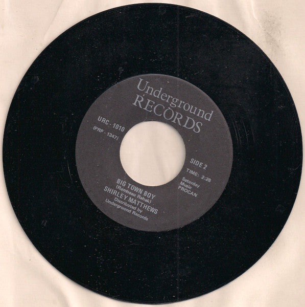 Terry Black (2) - Unless You Care / Big Town Boy