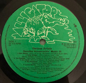 Various - Genuine Houserockin' Music III - 1988