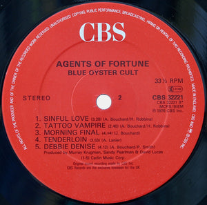 Blue Öyster Cult - Agents Of Fortune -