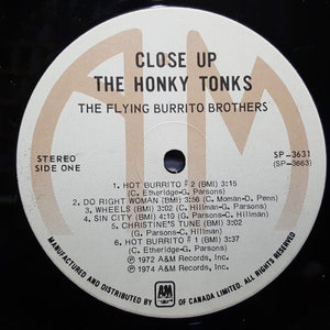 The Flying Burrito Bros - Close Up The Honky Tonks Vinyl Record