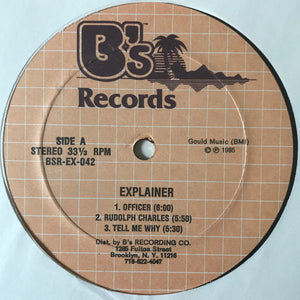 Explainer - Why? - 1986