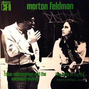 Morton Feldman - Viola In My Life / False Relationships - 1971