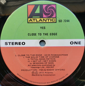 Yes - Close To The Edge