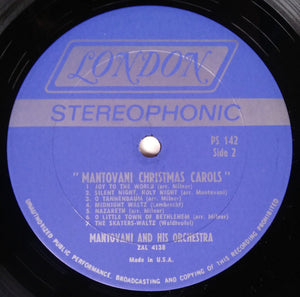 Mantovani And His Orchestra - Mantovani Christmas Carols -