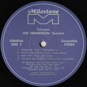 Joe Henderson Quartet - Tetragon - 2026